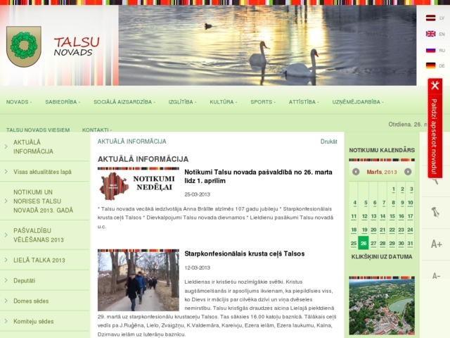 Talsu novada dome, 